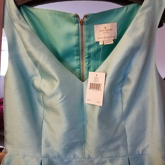Sold:Kate Spade Susannah Dress, silk blend fit & flare - Picture 4 of 8